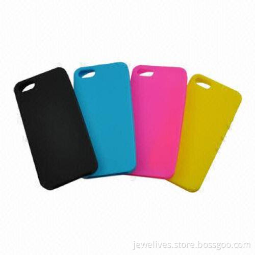 Silicone mobile phone cases for iPhone 5